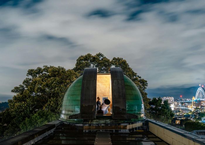 Telescope dome, Sydney Observatory, Sydney - Credit: Demas Rusli